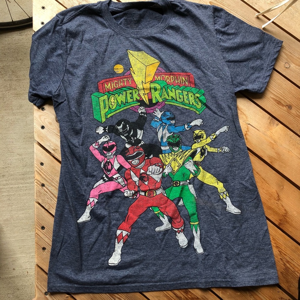Power Rangers tee